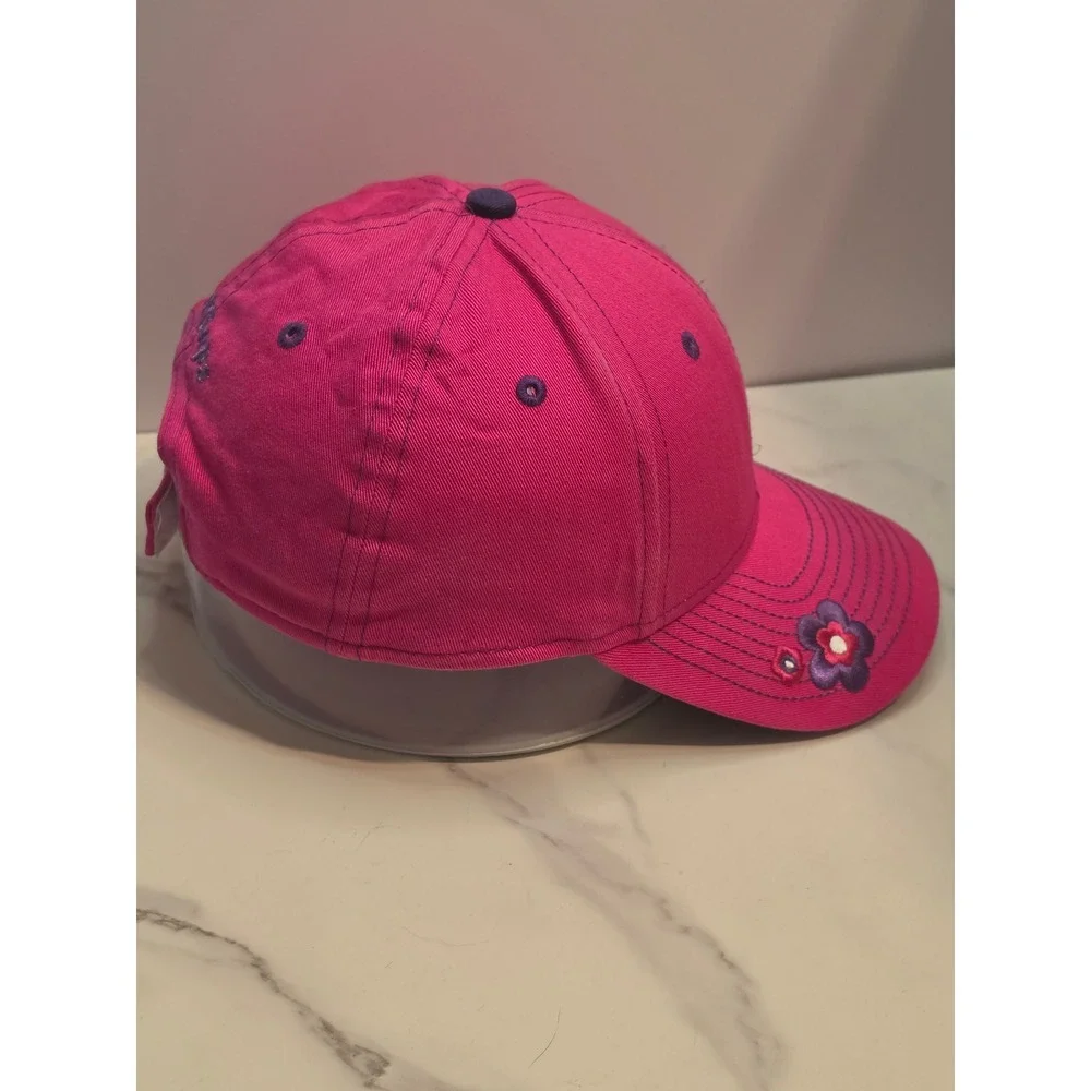 New Era 9FORTY Youth Baltimore Orioles Pink Floral MLB Baseball Hat Adjustable